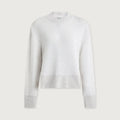 Varley Philippe Crop Sweat - Ivory Marl