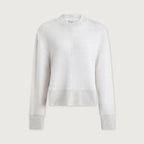 Varley Philippe Crop Sweat - Ivory Marl