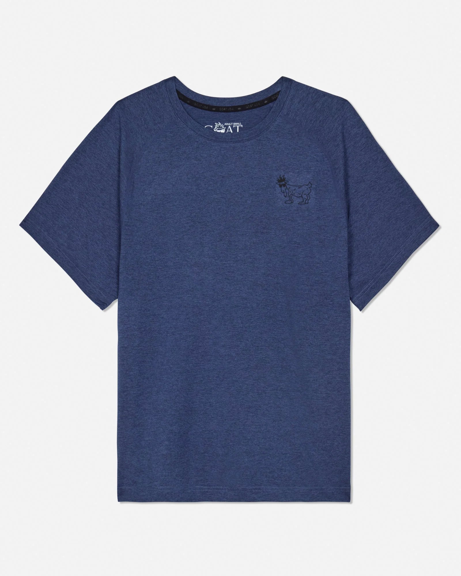 GOAT USA Athletic T-Shirt - Carolina Blue/Grey/Navy/Red