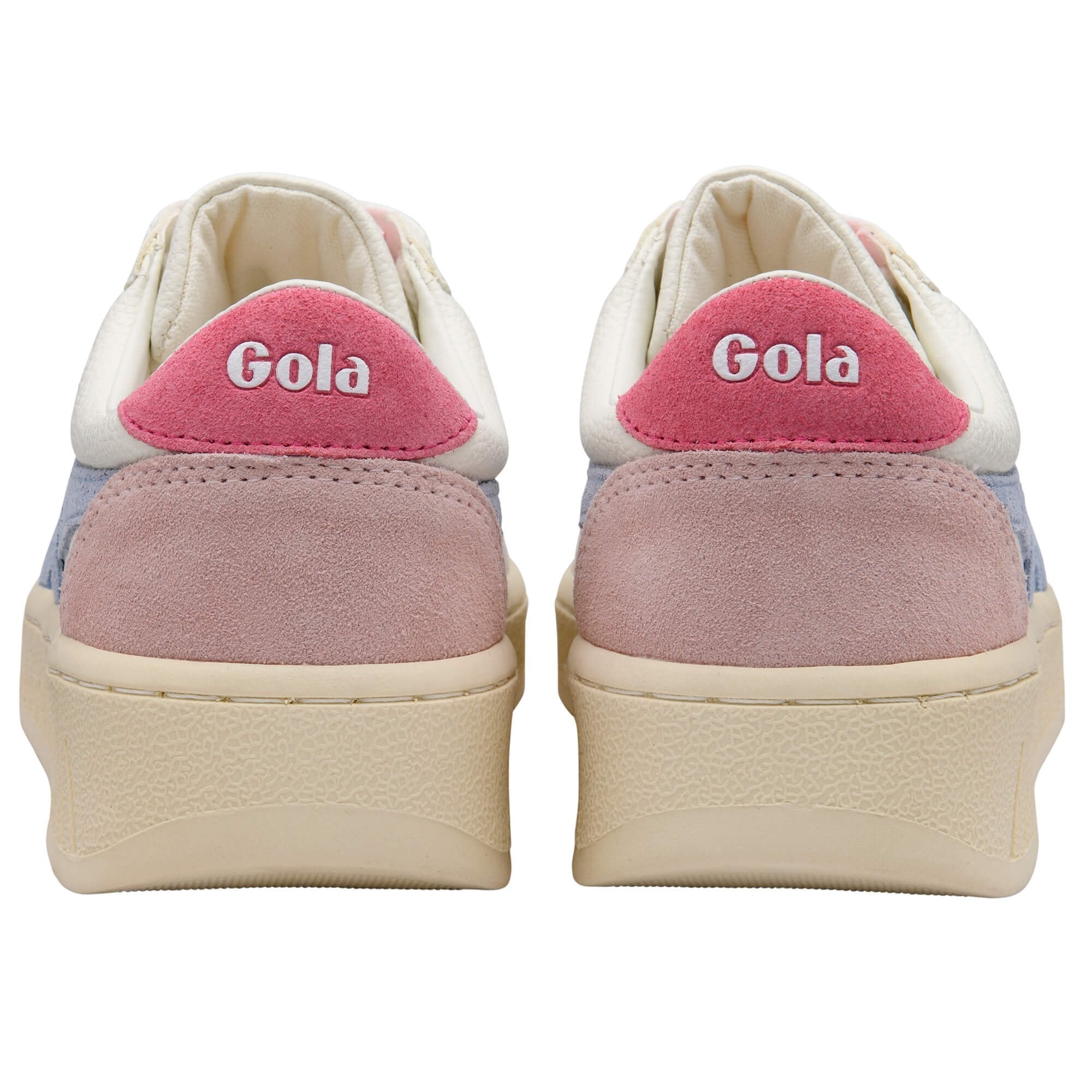Gola Classics Women's Grandslam Trident Sneakers - White/Air/Fluro Pink