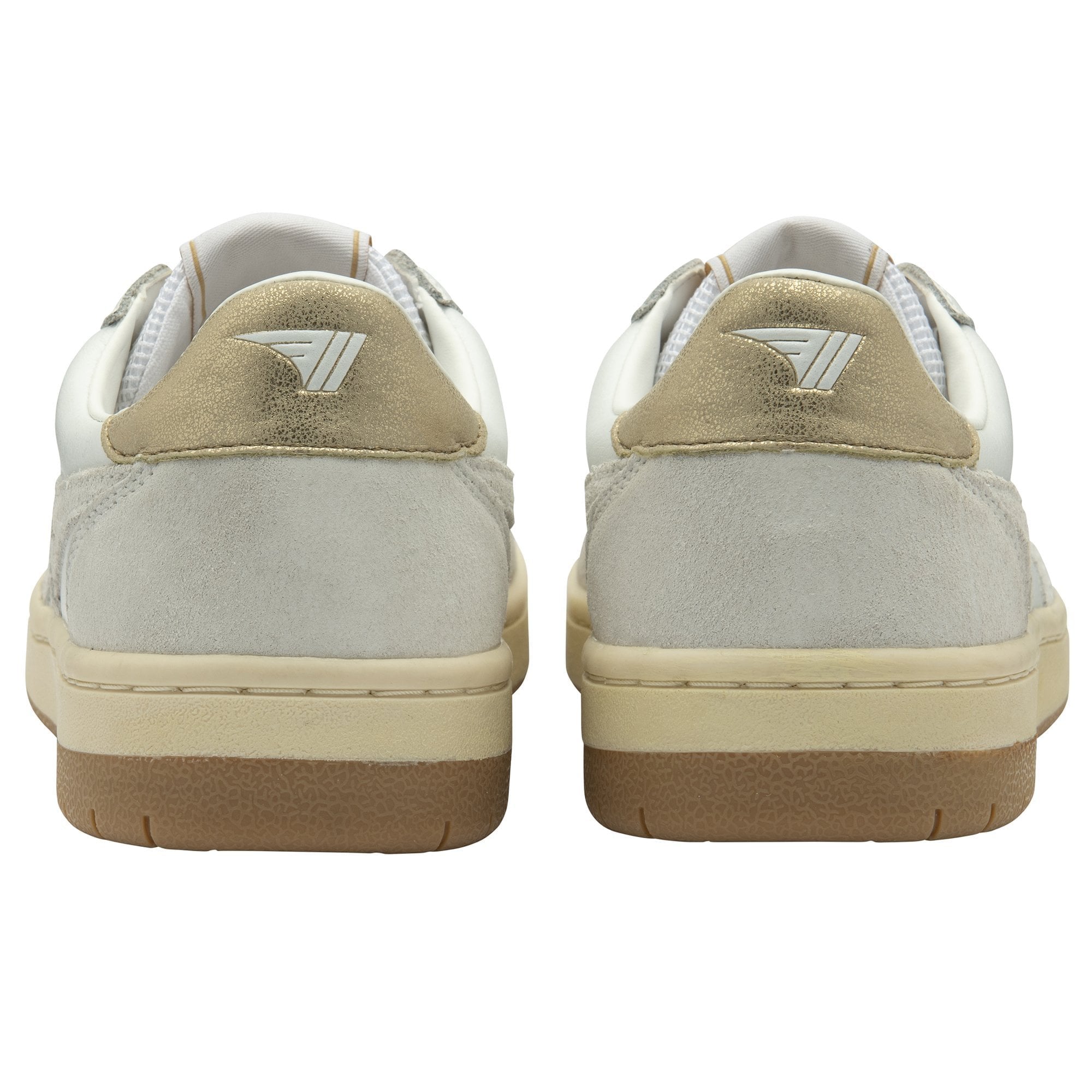 Gola Classics Women's Hawk Sneakers - White/White/Gold