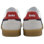 Gola Classics Men's Viper Leather Sneakers - White/Navy/Red/Gum