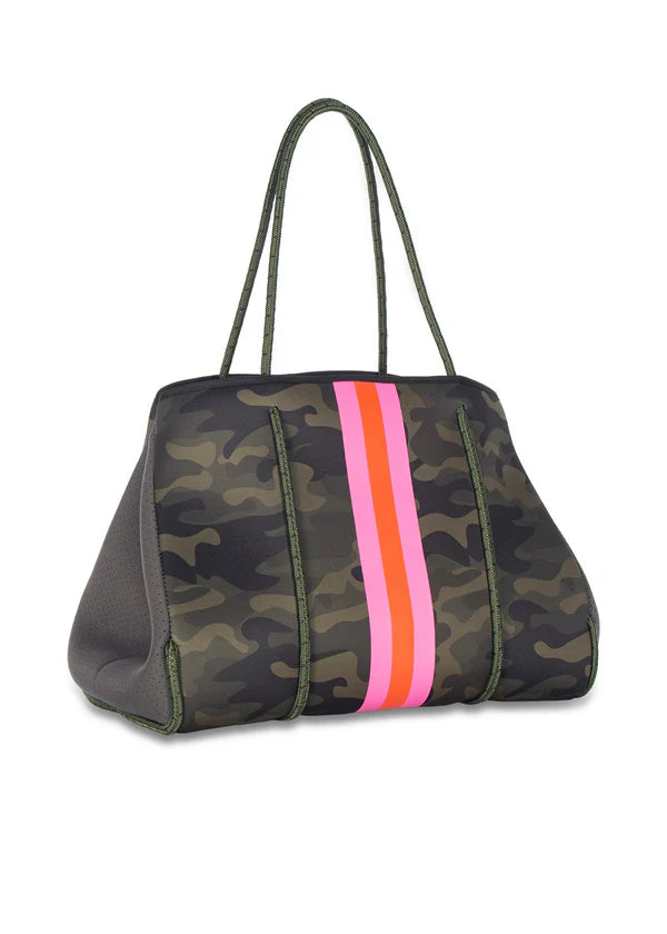 Haute Shore Greyson Tote Showoff Green Camo