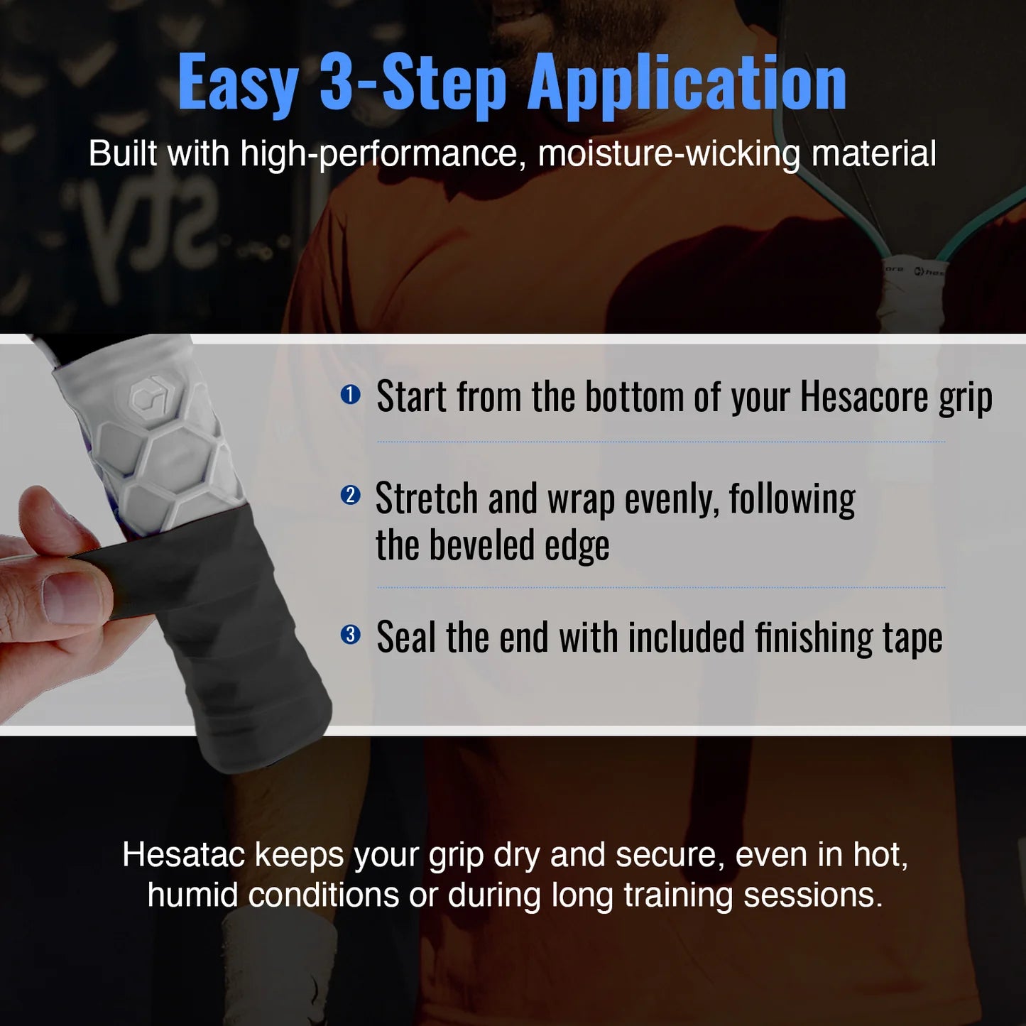 Hesacore Hesatac Overgrip - 6 pack