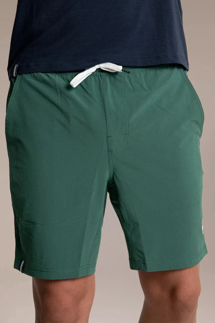 J.Pritchard Men's Icon Short - Bainbridge Blue/Pritchard Green