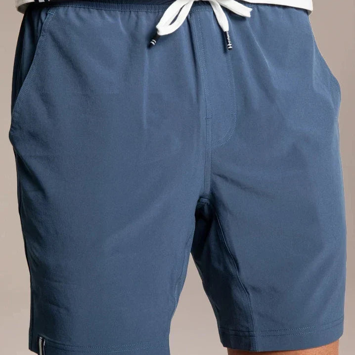J.Pritchard Men's Icon Short - Bainbridge Blue/Pritchard Green/White/Navy