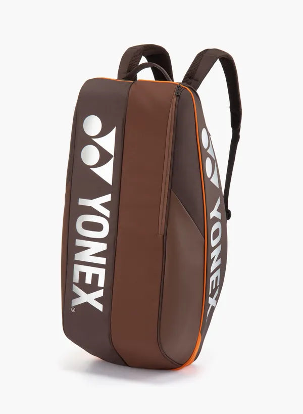 PRE-ORDER Yonex Pro Racquet 6 Pack Bag Espresso Brown