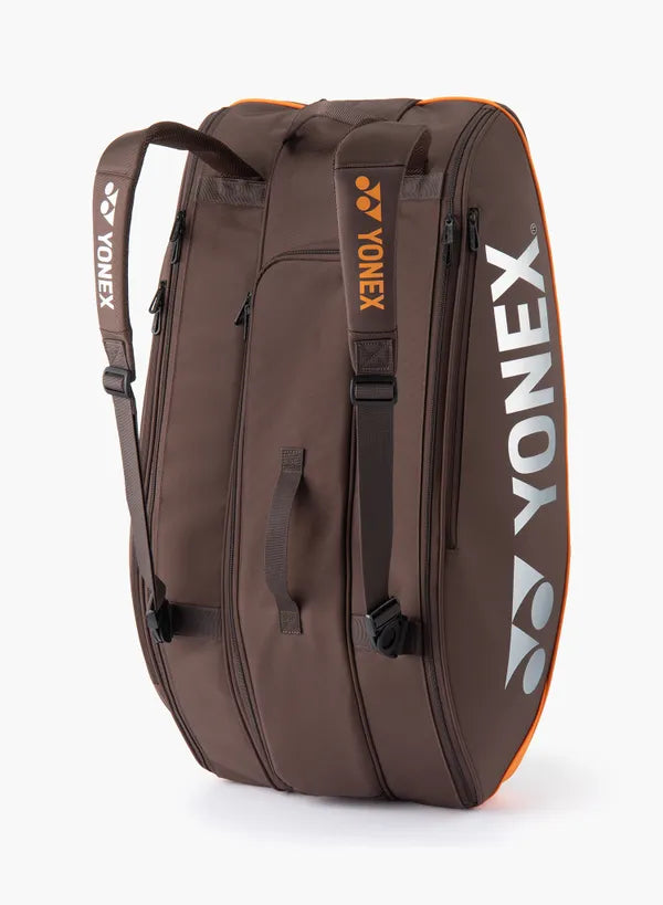 PRE-ORDER Yonex Pro Racquet 9 Pack Bag Espresso Brown