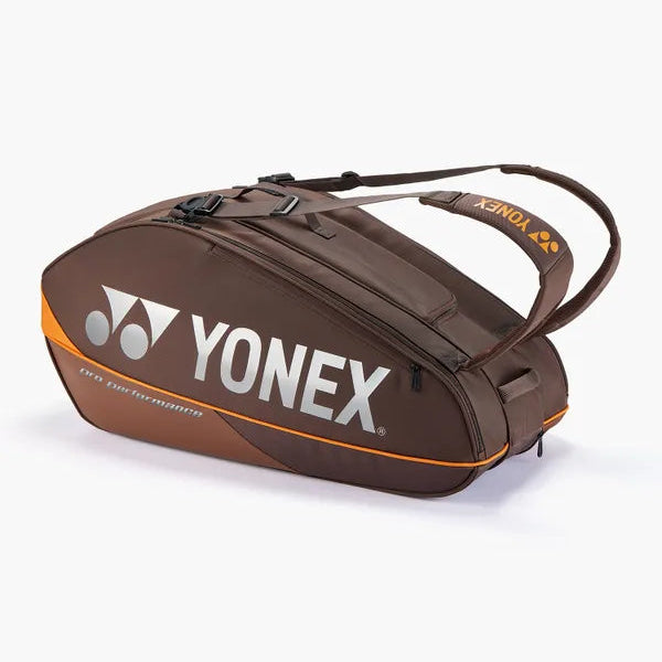 PRE-ORDER Yonex Pro Racquet 9 Pack Bag Espresso Brown