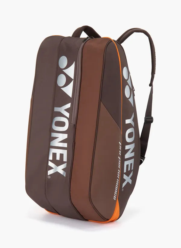 PRE-ORDER Yonex Pro Racquet 9 Pack Bag Espresso Brown