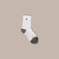 J.Pritchard The Crew Sock - White/Navy