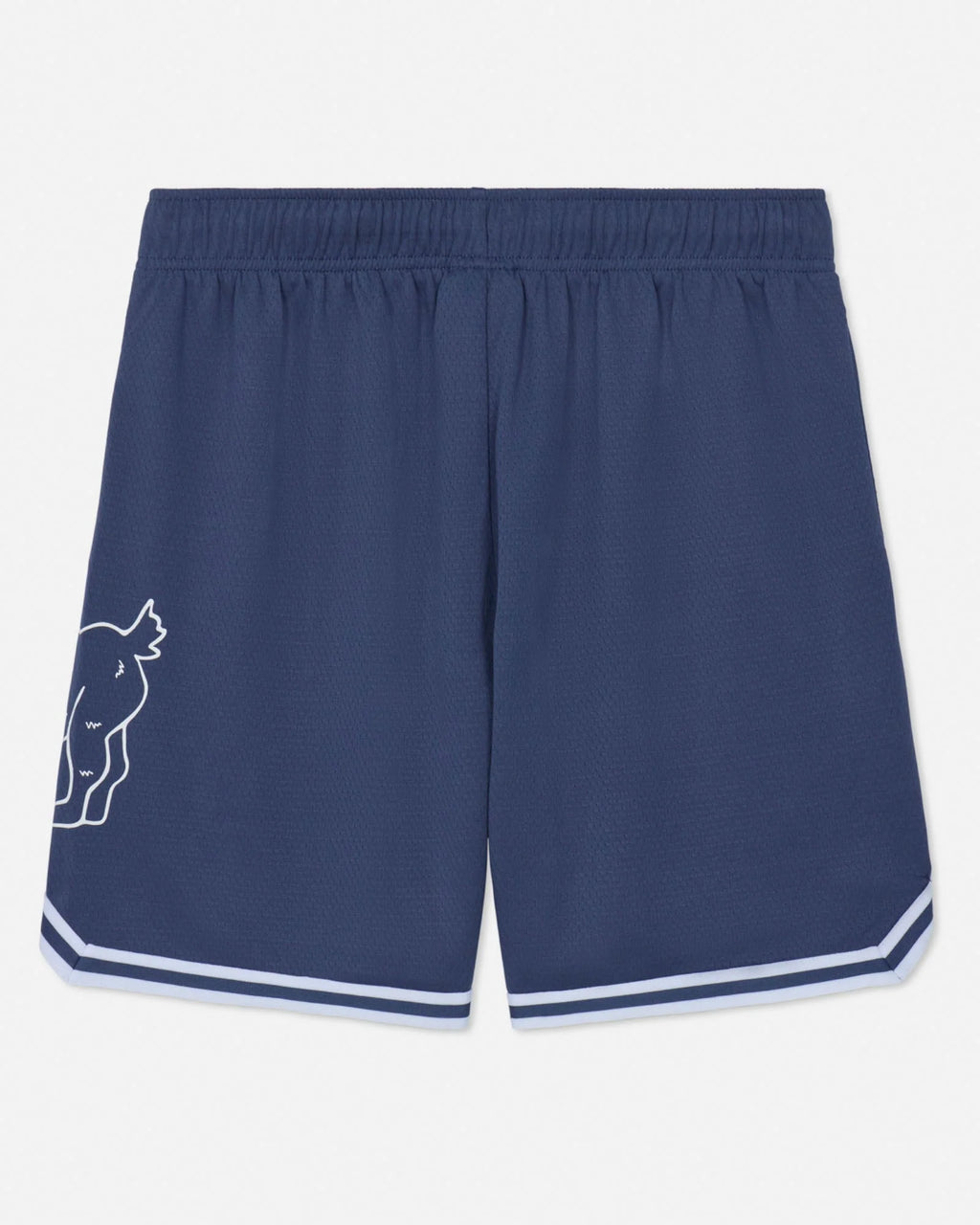 GOAT USA Big GOAT Mesh Shorts - Navy/Carolina Blue