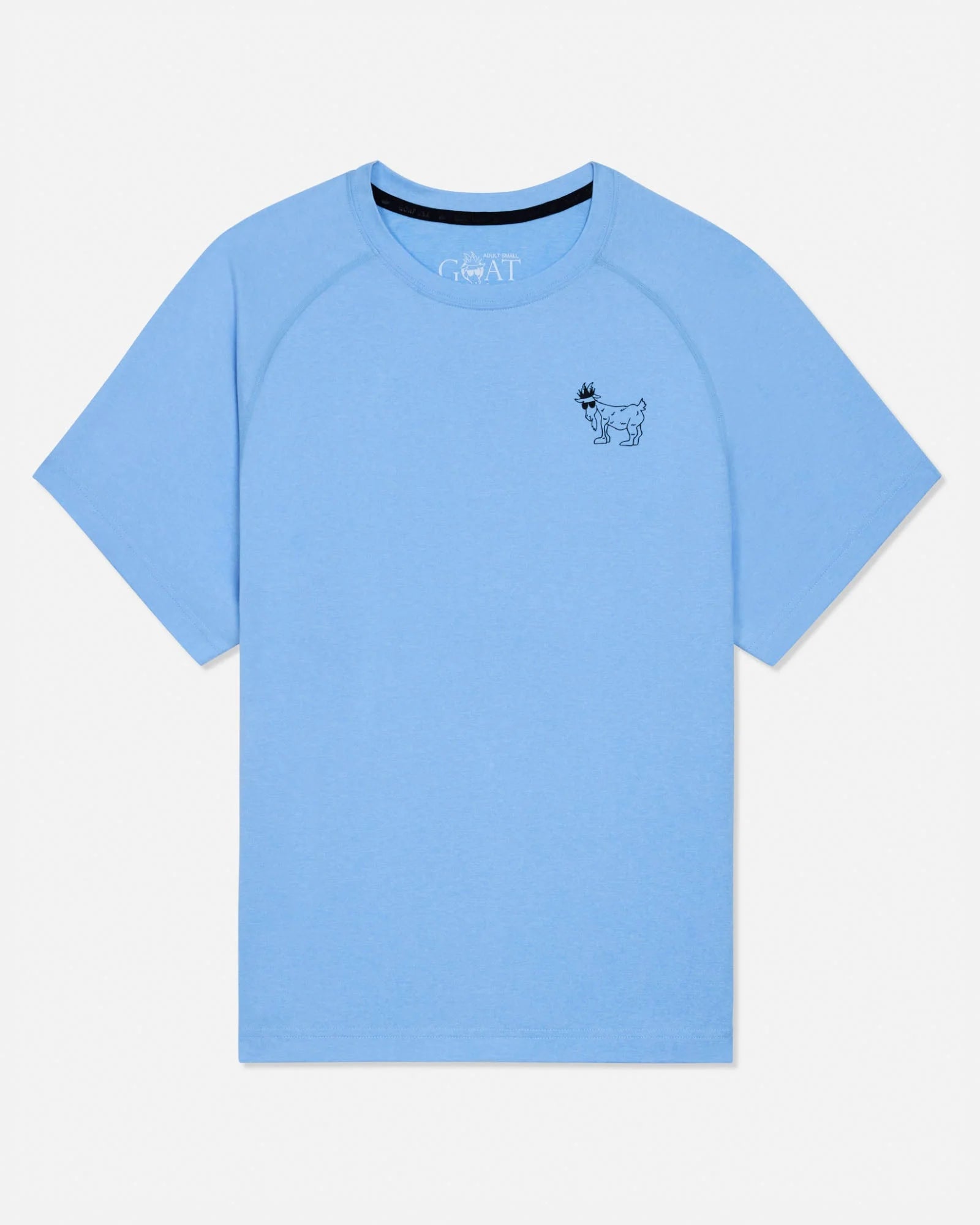 GOAT USA Athletic T-Shirt - Carolina Blue/Grey/Navy/Red