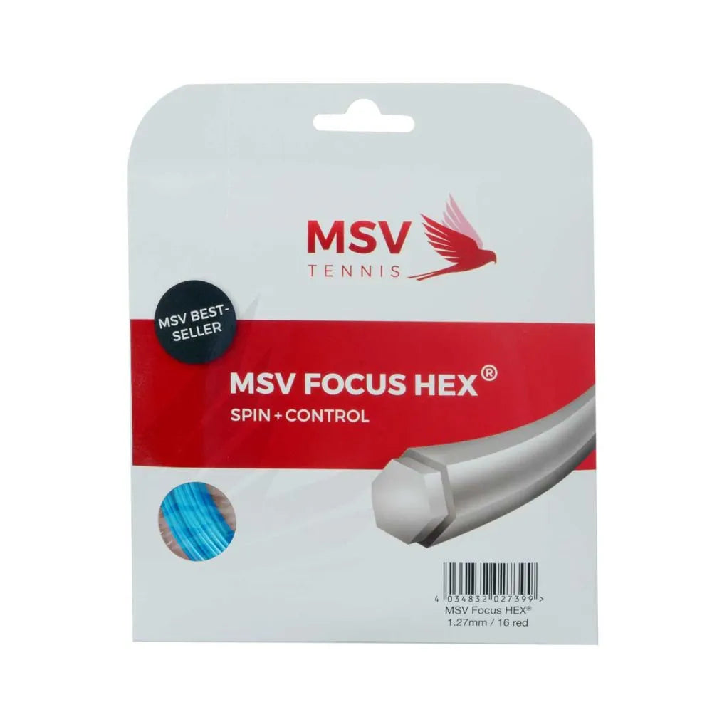 MSV Focus Hex 16G/1.27 String Sky Blue