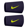Nike Swoosh Premier Doublewide Wristband x 2 Purple Dynasty