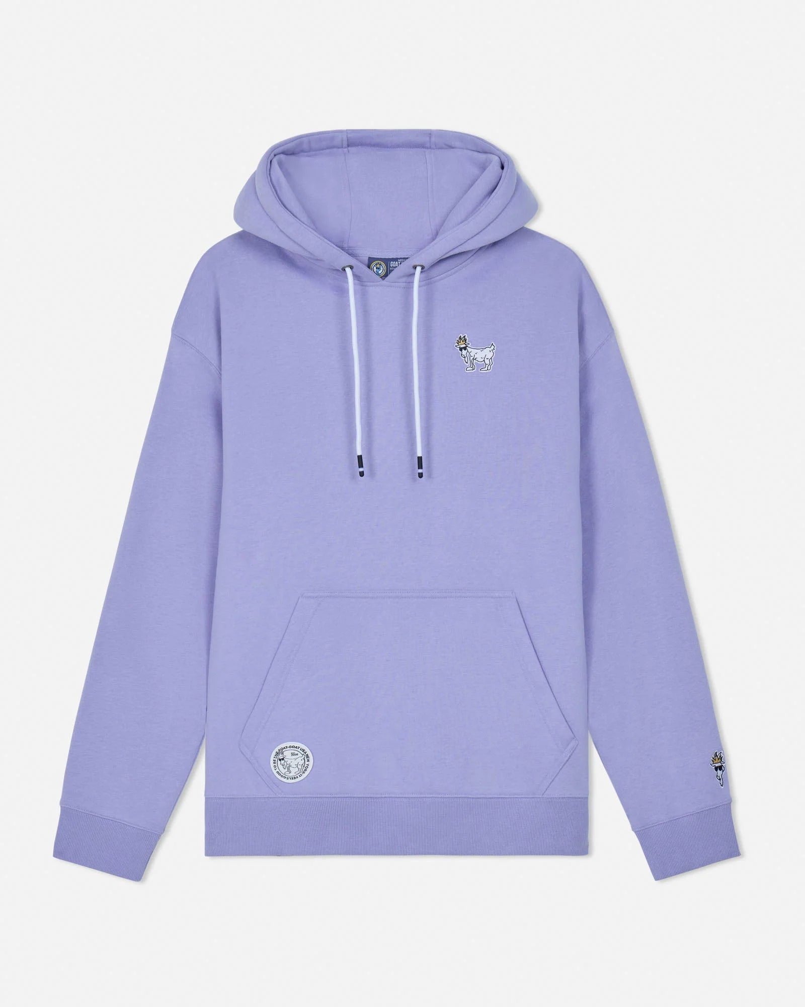 GOAT USA OG Hooded Sweatshirt Delicate Blue/Black/Light Grey/Pink/Periwinkle/Dark Grey