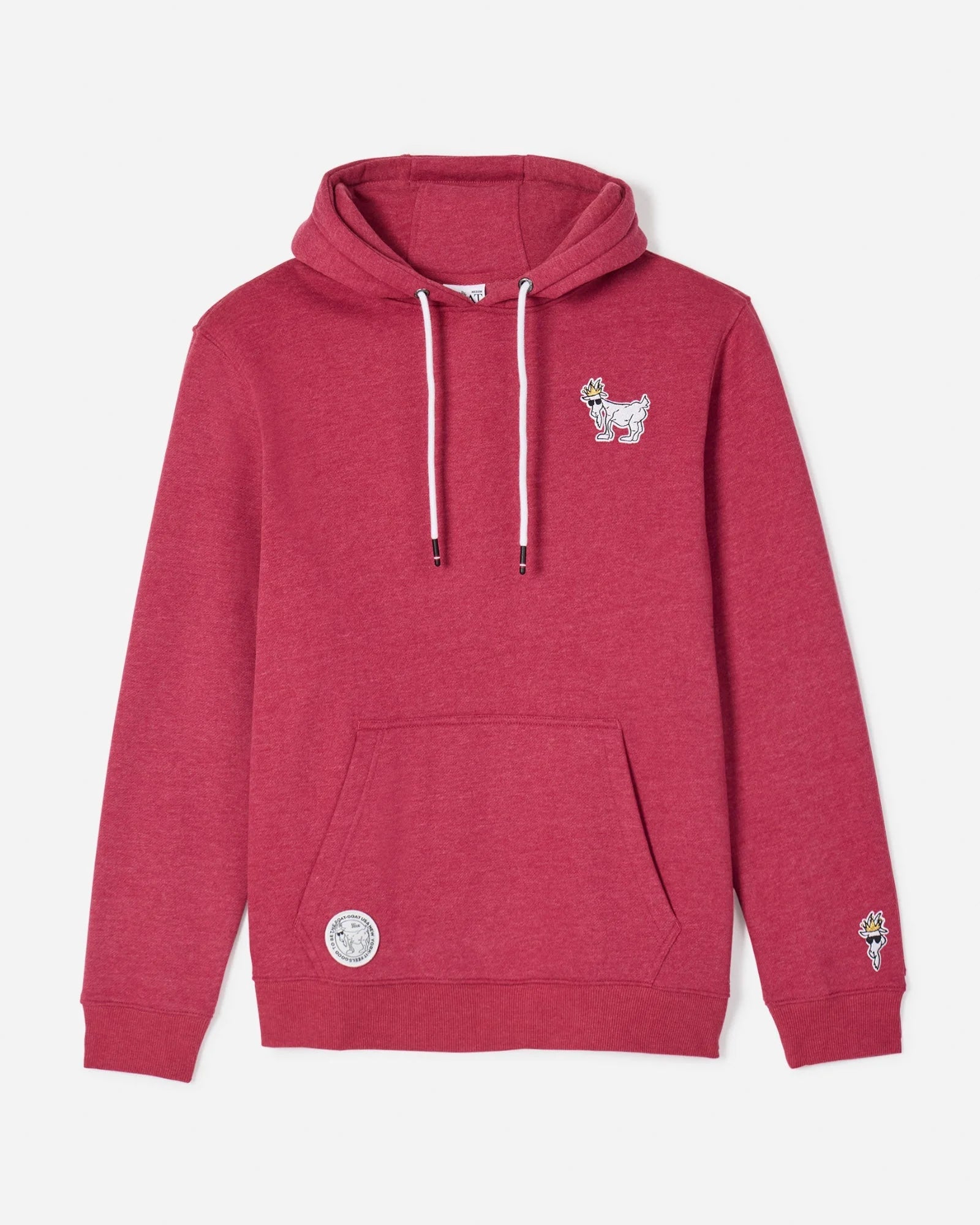 GOAT USA OG Hooded Sweatshirt Delicate Blue/Black/Light Grey/Pink/Periwinkle/Dark Grey/Cardinal Heather