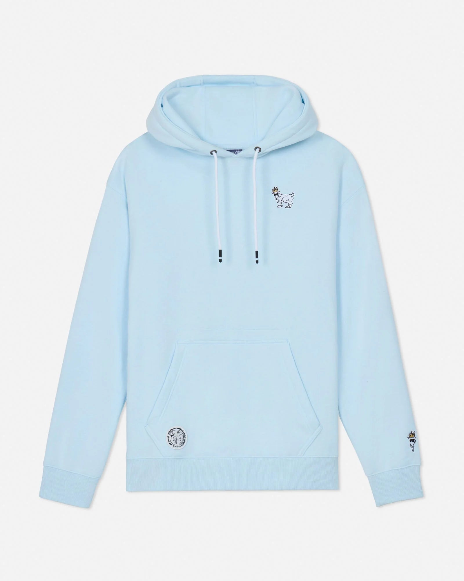 GOAT USA OG Hooded Sweatshirt Delicate Blue/Black/Light Grey/Pink/Periwinkle/Dark Grey