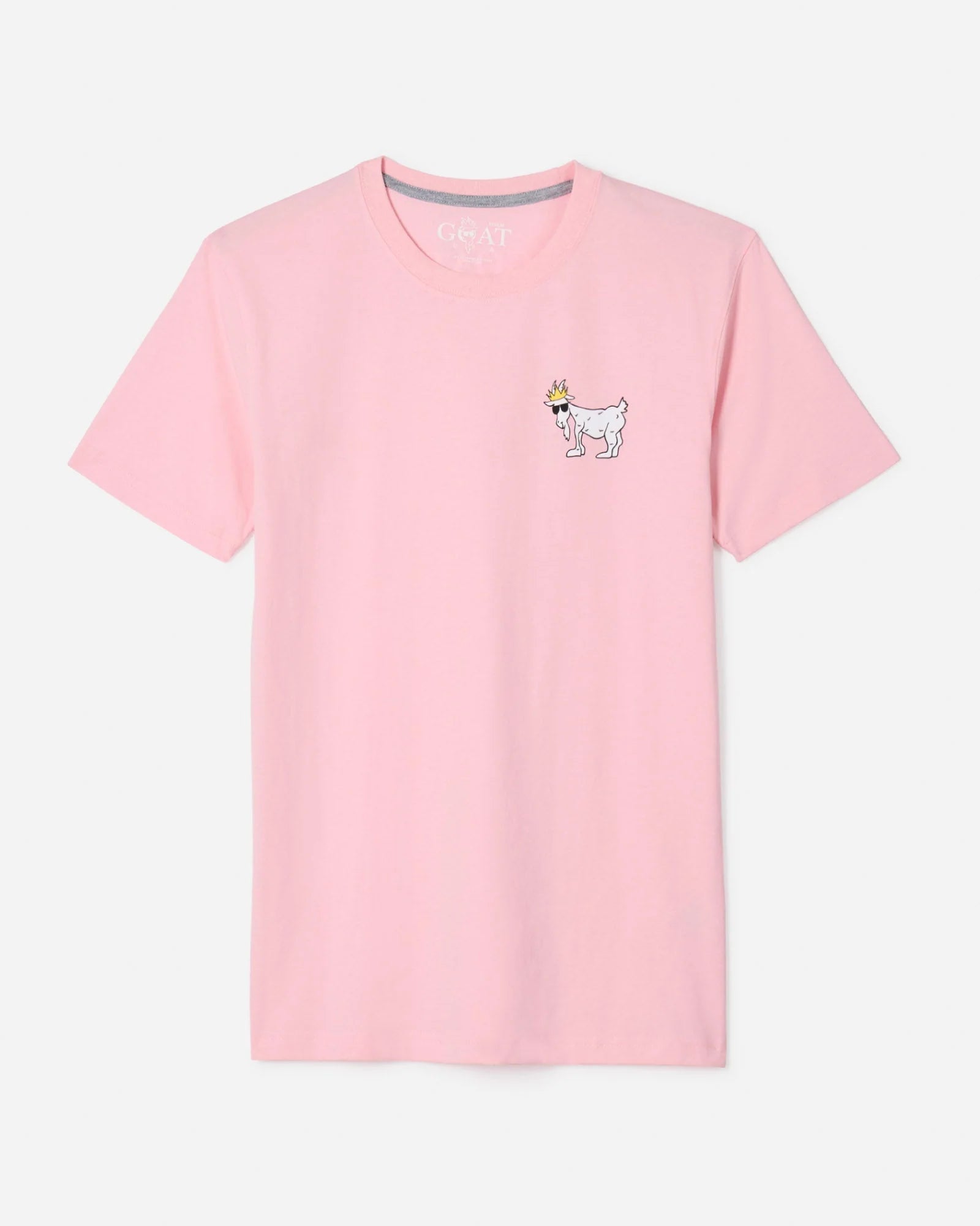 GOAT USA Men's OG T-Shirt Black/White/Pink