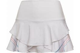 Flounce Skirt 13" White (FINAL SALE)
