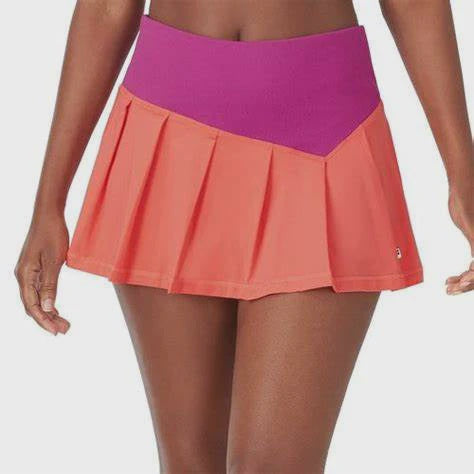 Baseline 13.5" Skort Hot Coral/Festival Fuchsia (FINAL SALE)
