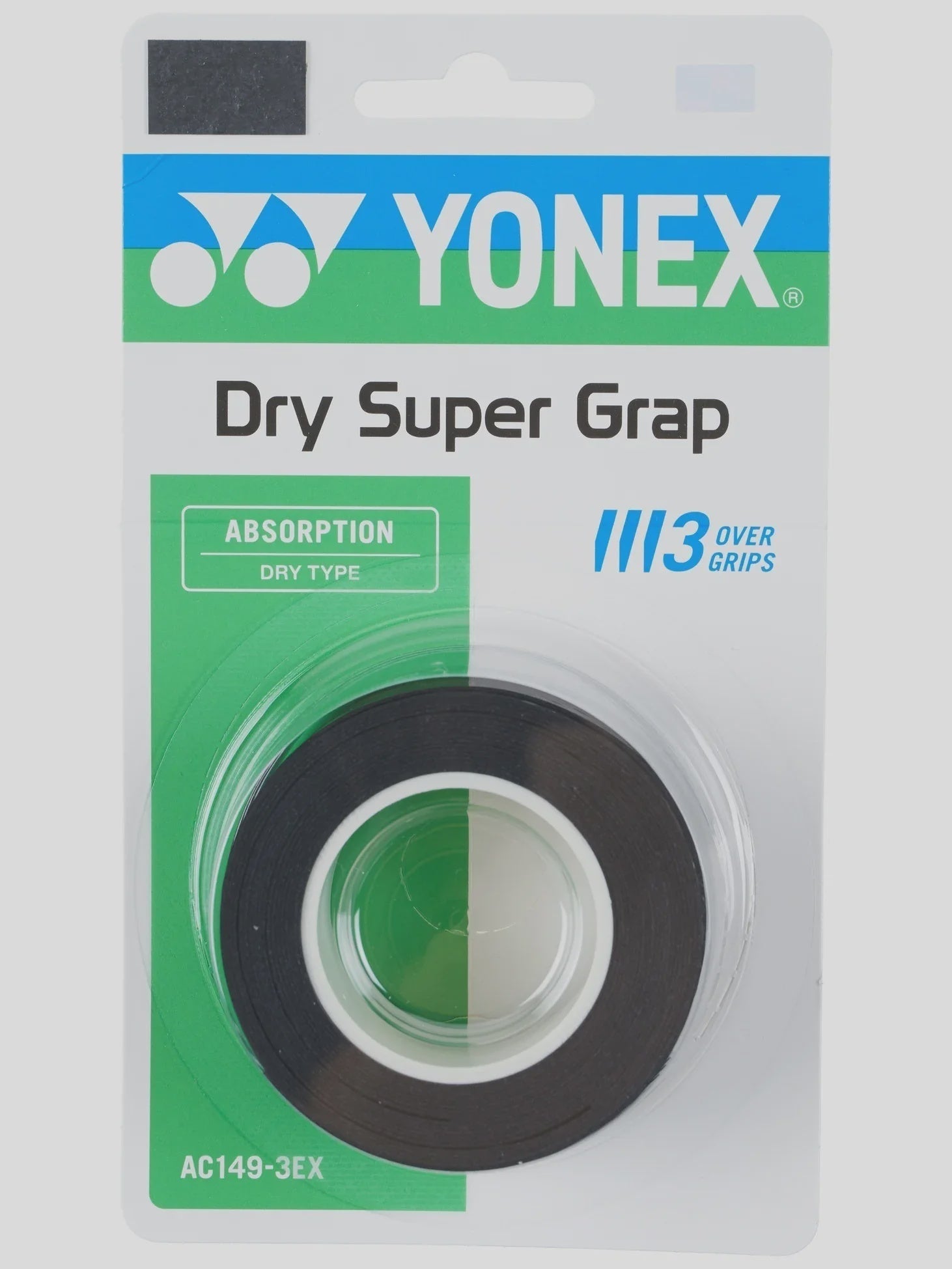 Dry Super Grap Black 3 pack Regular