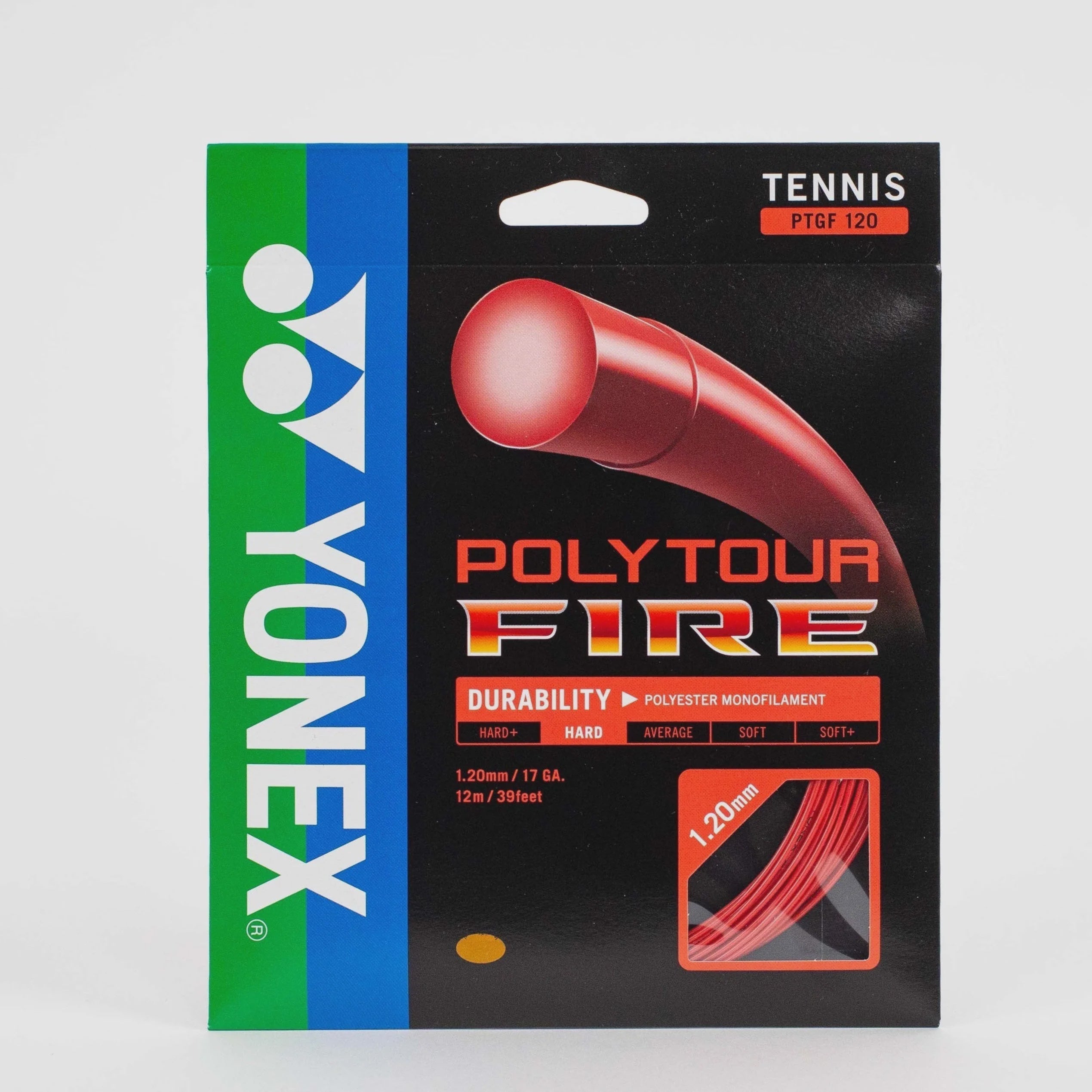 PolyTour Fire 17G/1.20 String Red Red