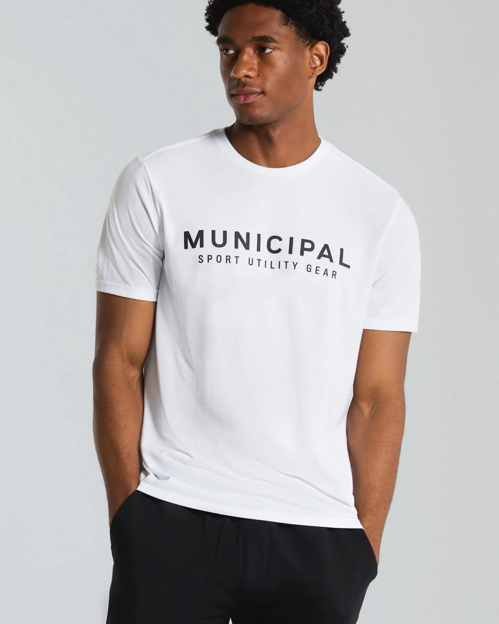 Municipal 4:AM Club T-Shirt White Medium