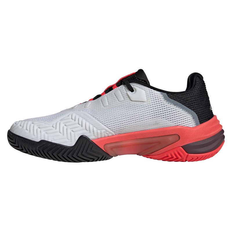 Men's Barricade 13 White / Core Black / Lucid Red 8