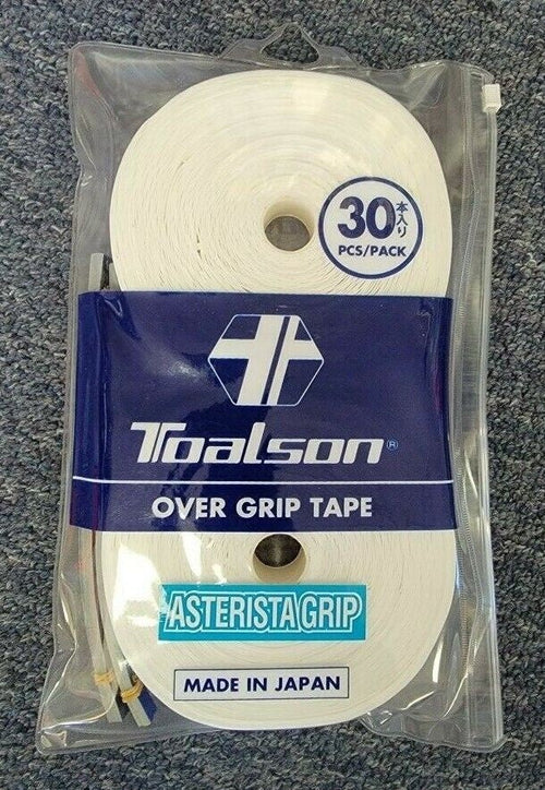 Asterista Grip Overgrip 30 Pack WHITE Regular