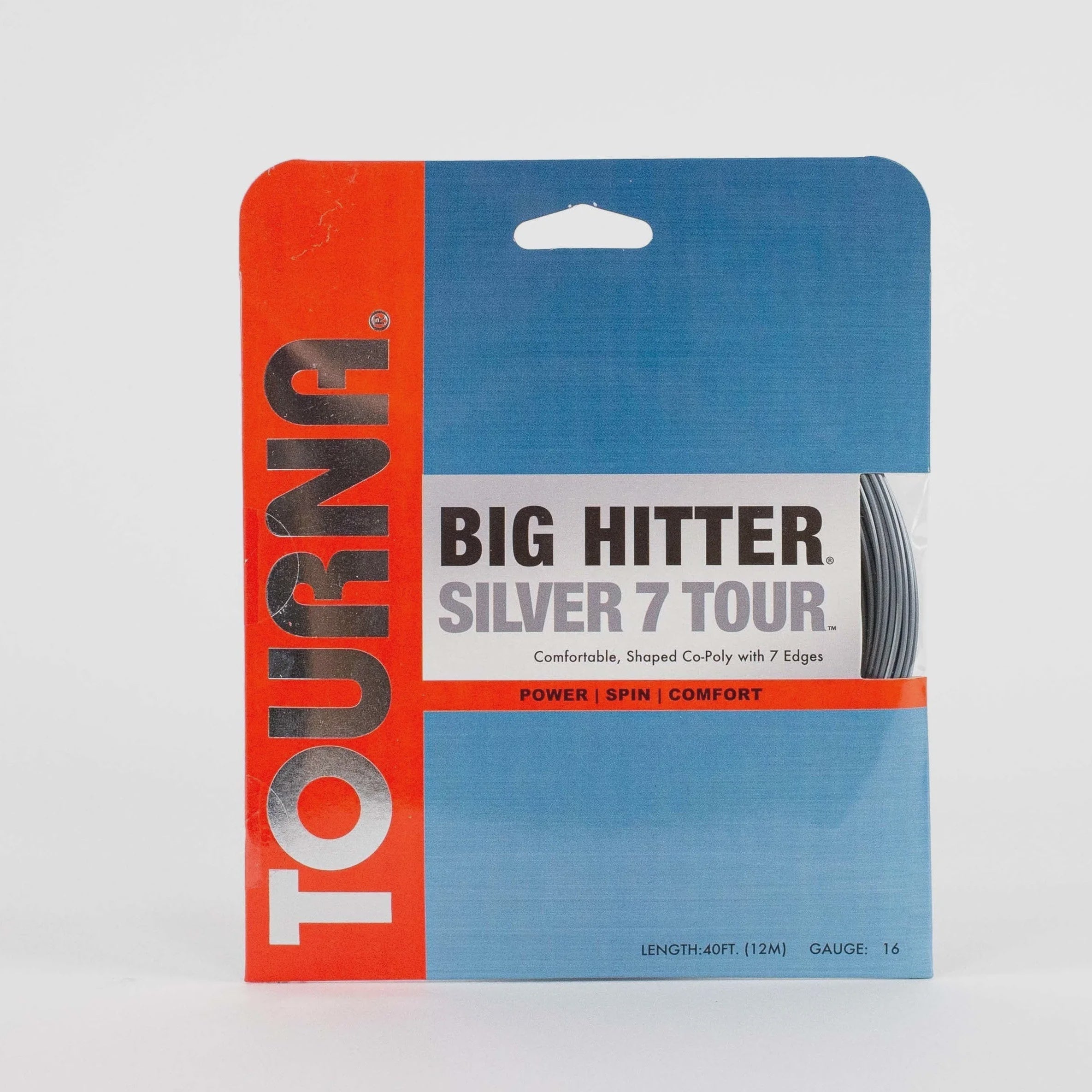 Big Hitter Silver 7 Tour 16G String Silver Silver