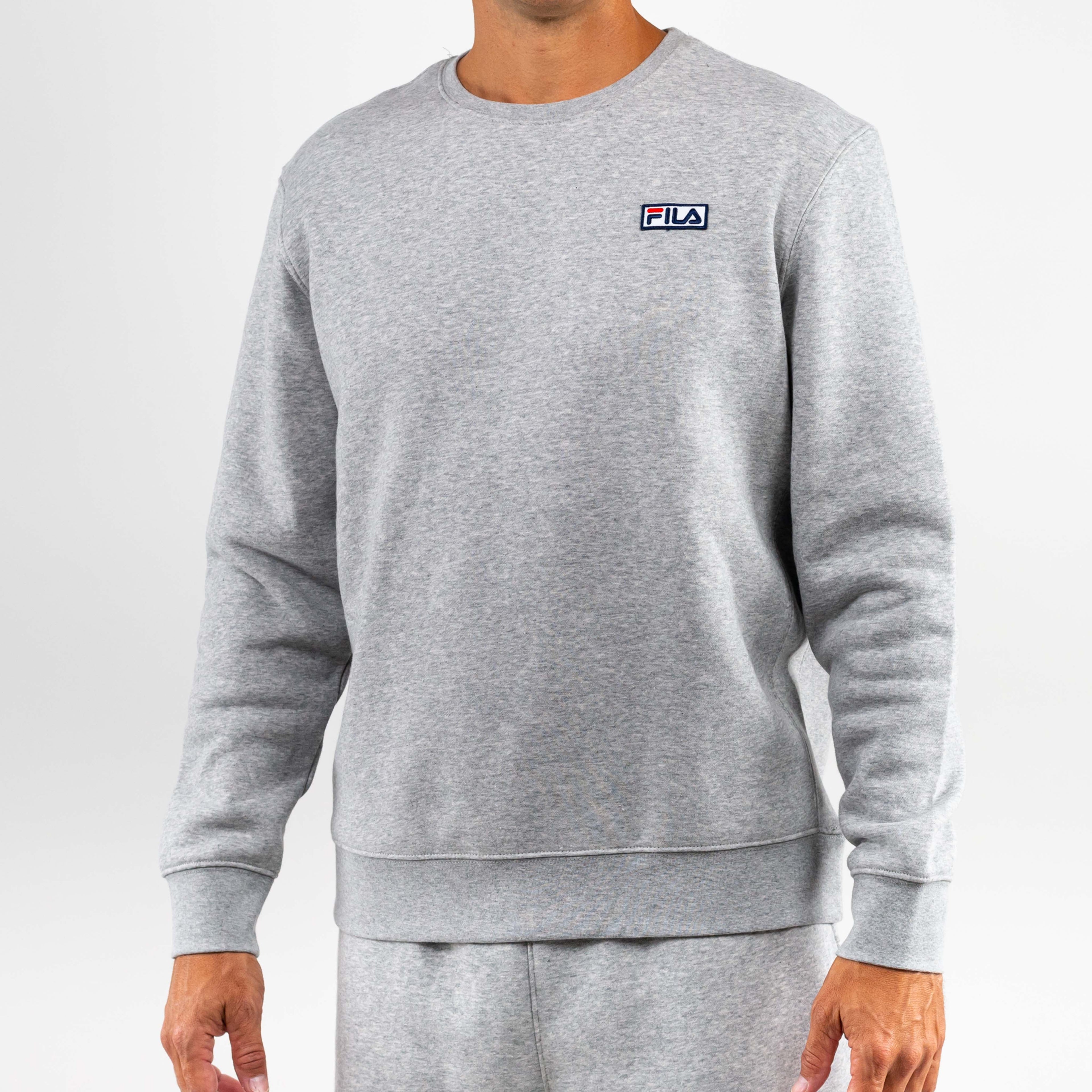 Garron Long Sleeve Crew Heather Grey (FINAL SALE)