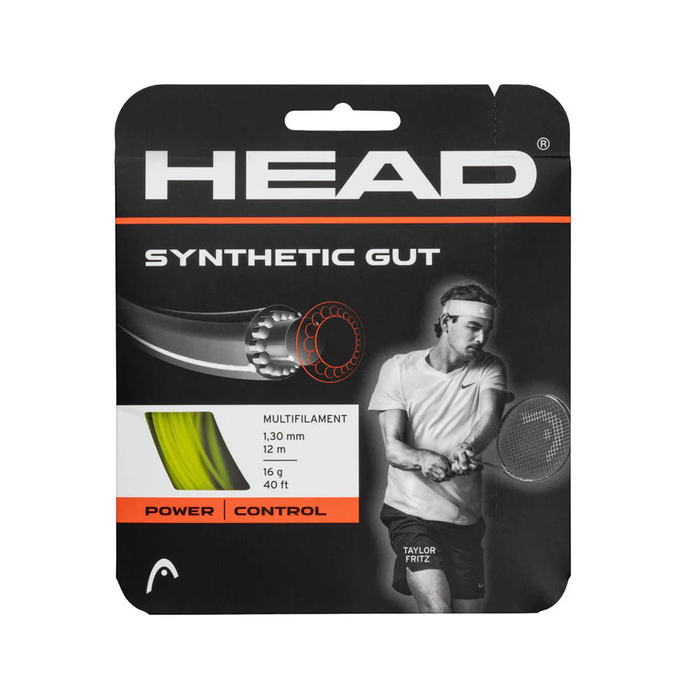 Head Synthetic Gut 16G/1.30 String Yellow Regular
