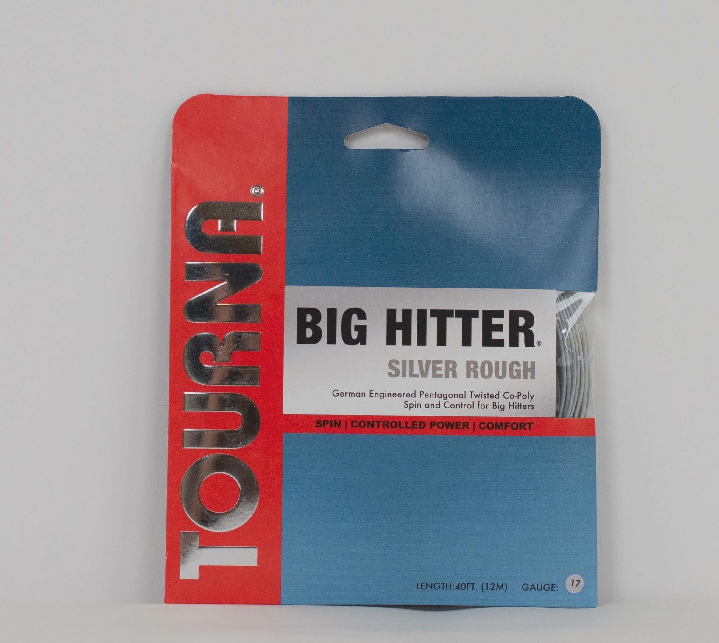 Big Hitter Silver Rough 17G String Silver Silver