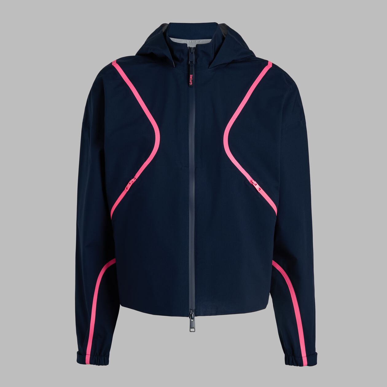 G/Fore Paneled Waterproof Hooded Jacket Twilight