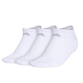 adidas Cushioned 3.0 3-Pack No Show - Women's (White)