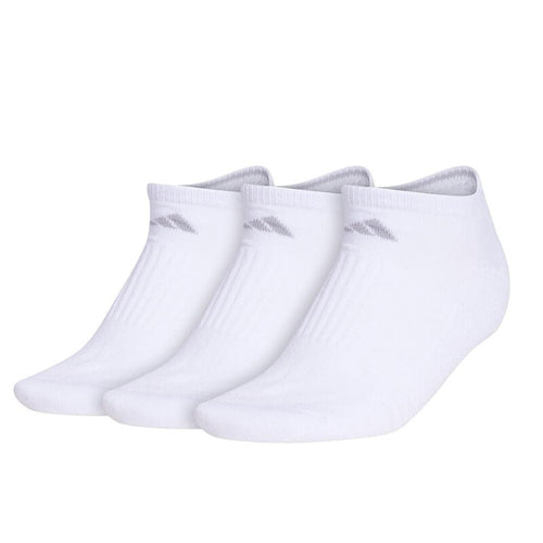 adidas Cushioned 3.0 3-Pack No Show - Women's (White)