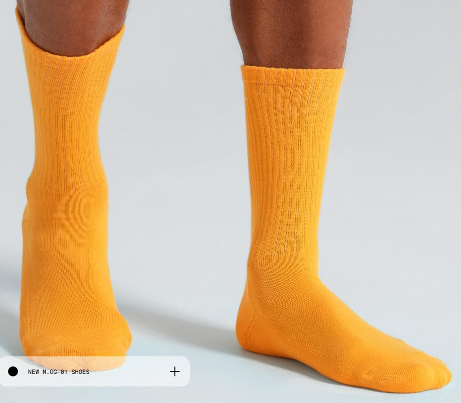 Municipal Training Camp Socks - Tangerine OSFM (9-13)