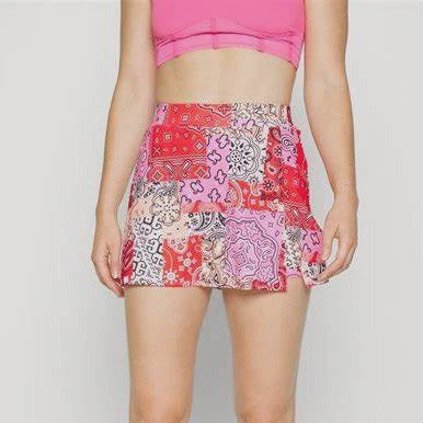 Bandana Babe Skirt (FINAL SALE) Small, Pink
