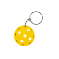 Pickleball Keychain Flat Pink