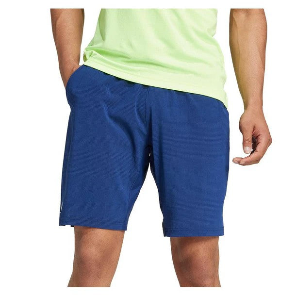 Adidas Men's Ergo 7in Tennis Shorts Dark Blue Small