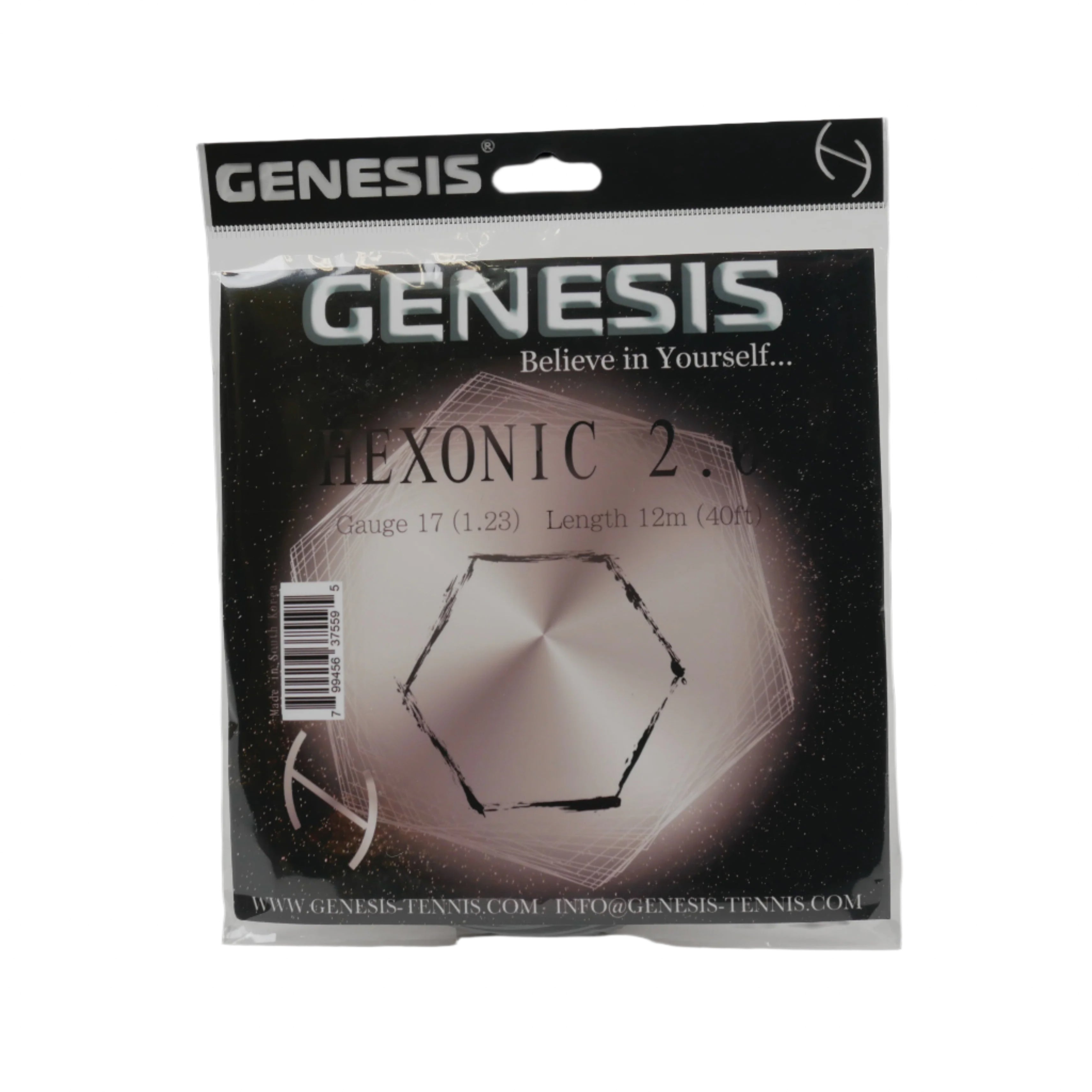 Hexonic 2.0 17G/1.23 String Black Black