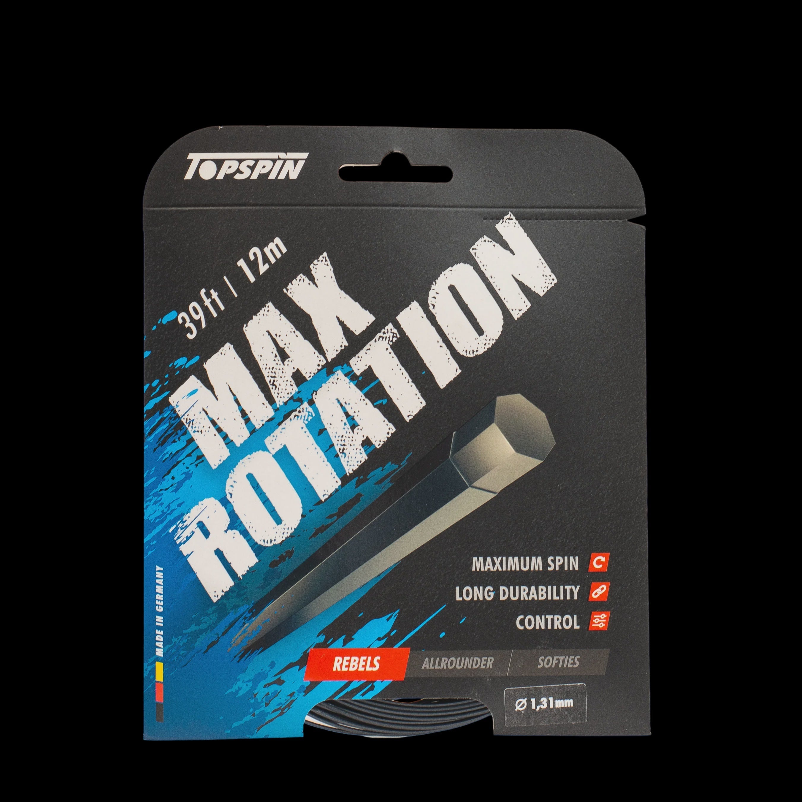 Max Rotation 16G/1.31 String Black Black