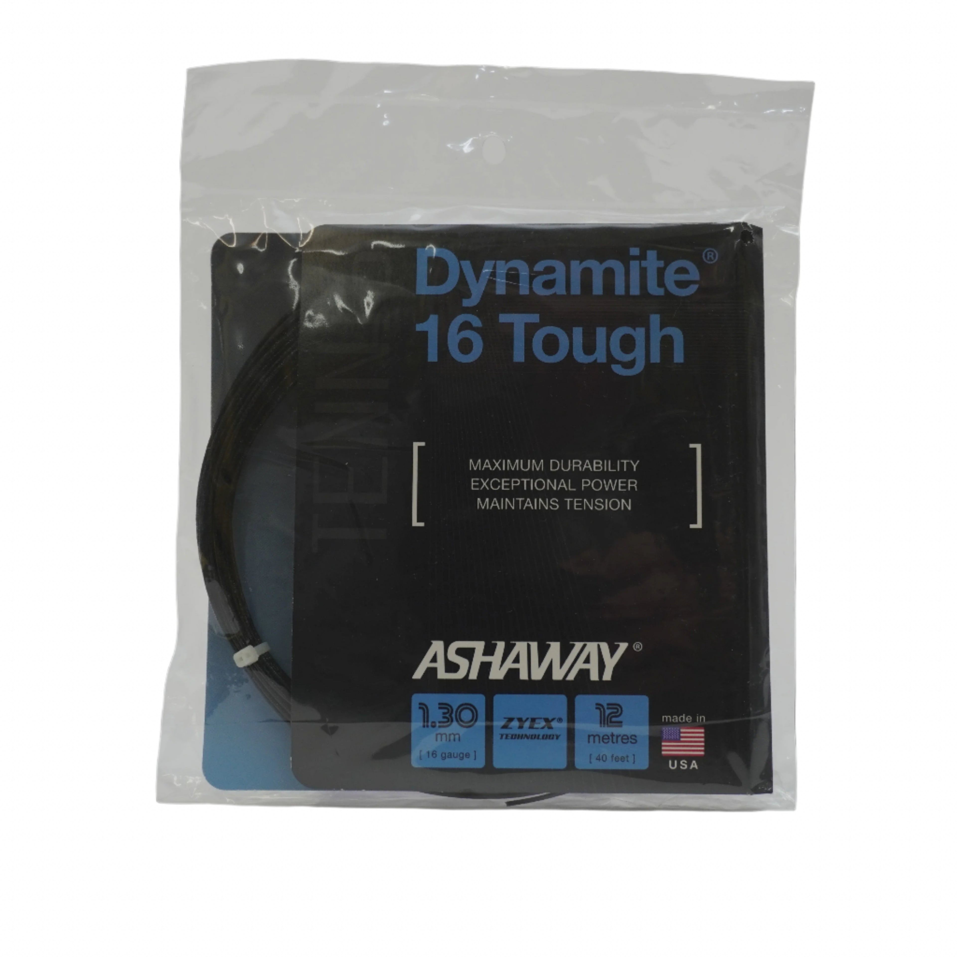 Dynamite 16 Tough 16G/1.30 String Black Black