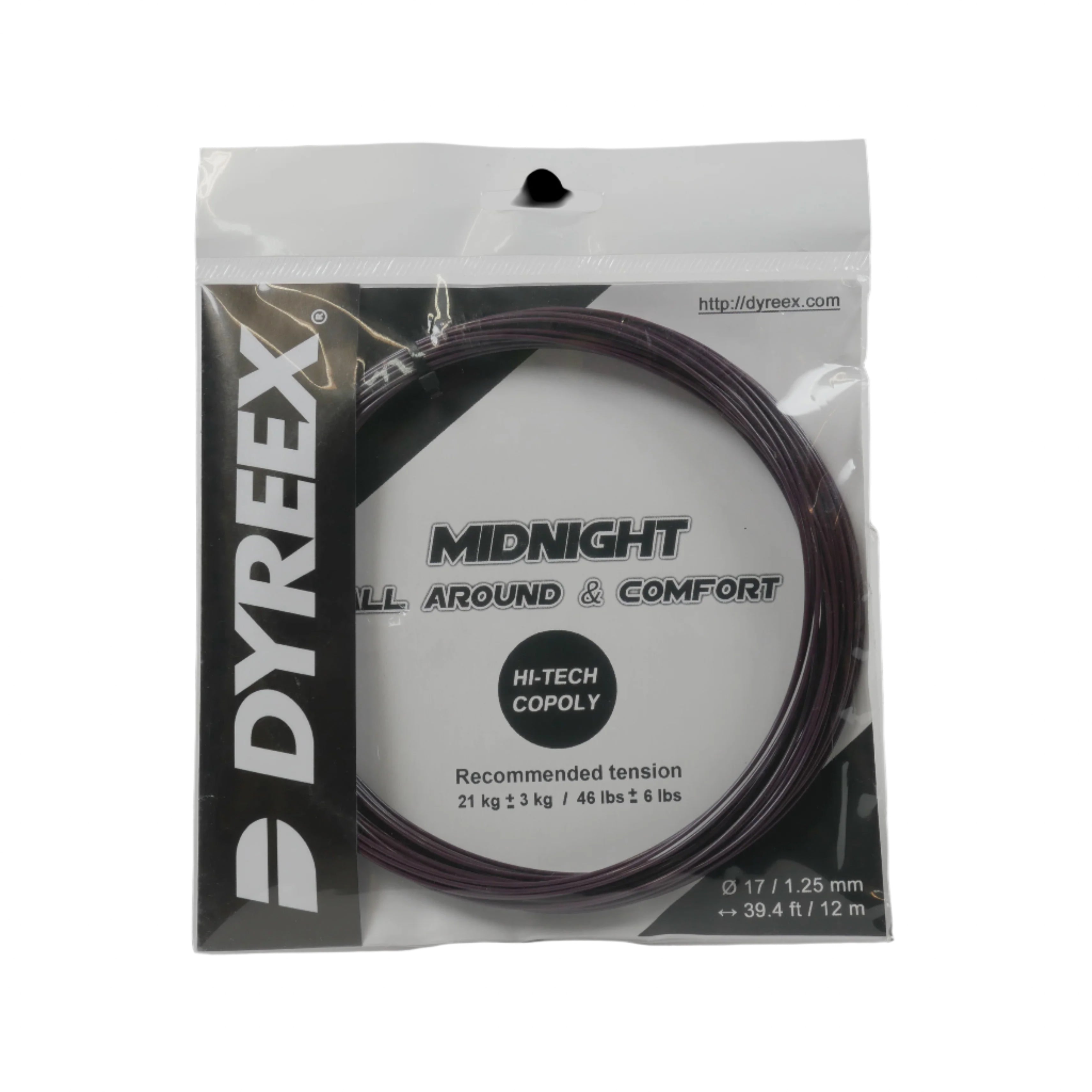 Midnight 17G/1.25 String Burgundy Purple