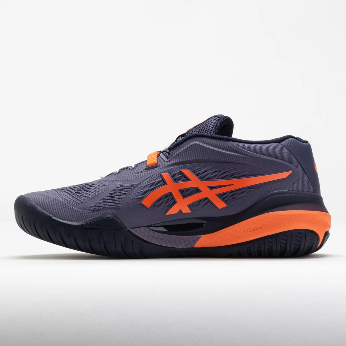 Men's Gel Resoltuion X Greyish Purple/Nova Orange 9