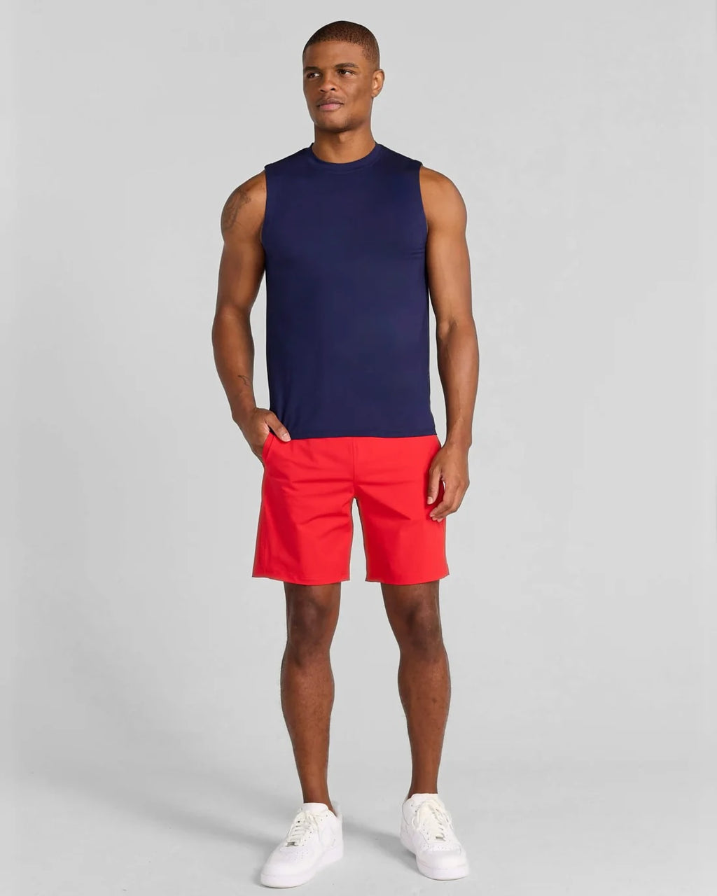 Redvanly York Tank in Midnight Navy Medium