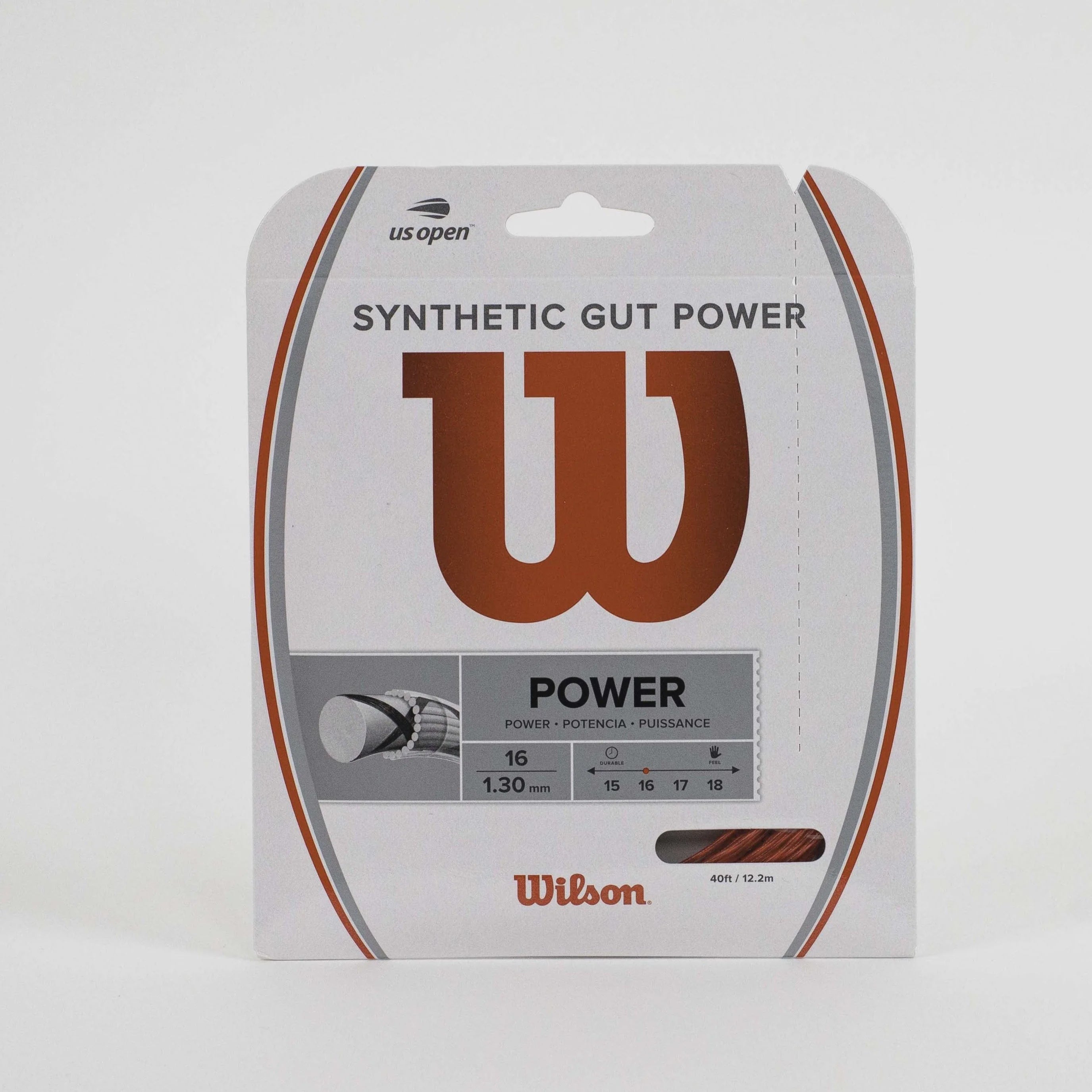 Synthetic Gut Power 16G/1.30 String Red Red