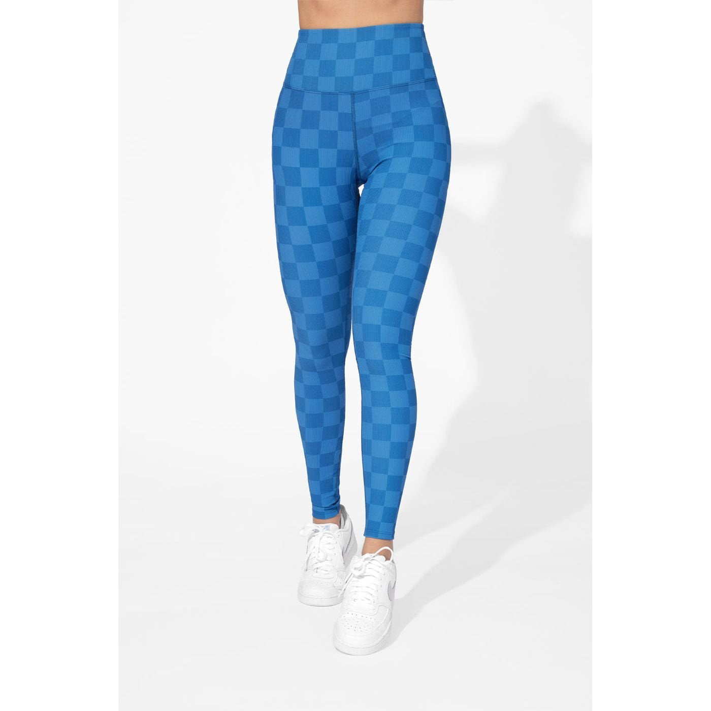Ace Leggings Ocean Checkered Print (FINAL SALE)