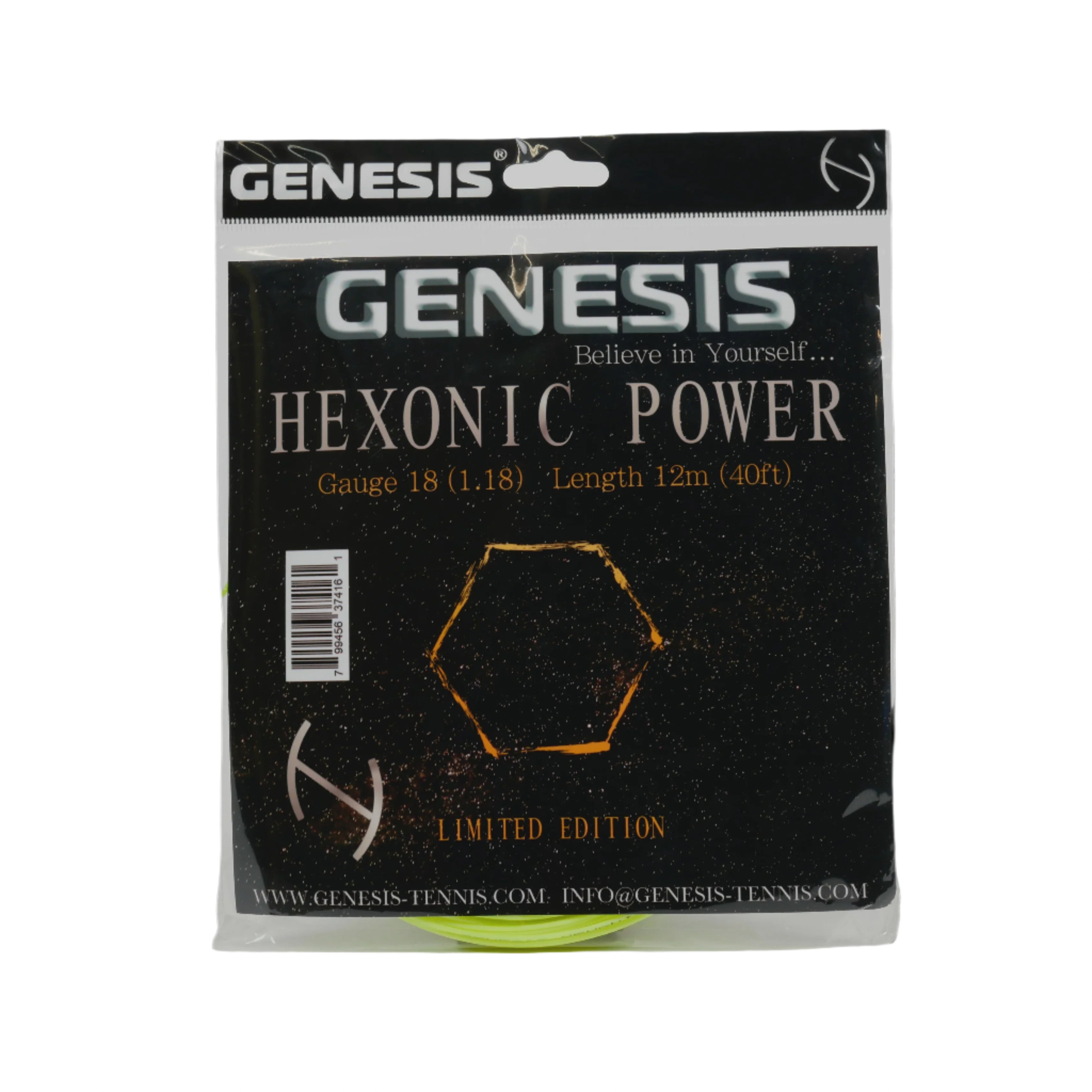 Hexonic Power 18G/1.18 String Yellow Regular